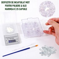 Dispozitiv Incapsulat Mixt | Ulei & Pulbere | M:0 | 25 capsule