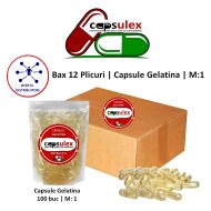 Capsule Gelatina | M:1 | Bax 12 Plicuri