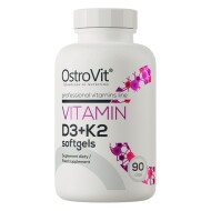 Vitamina D3+K2 | 90 Capsule softgel | 34gr