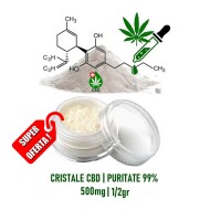 Cristale CBD | 500mg | Puritate +99%