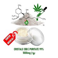 Cristale CBD | 1000mg | Puritate +99%