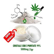 Cristale CBD | 5000mg | Puritate +99%